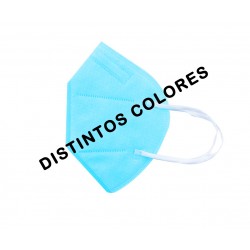 Mascarillas FFP2 distintos colores