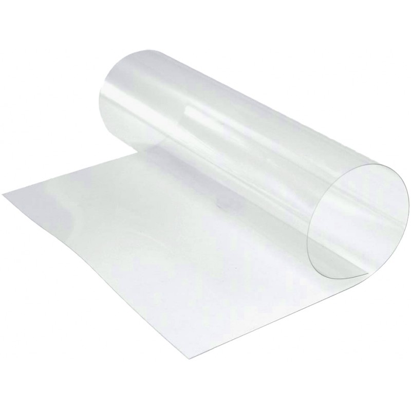 Lámina de PVC transparente